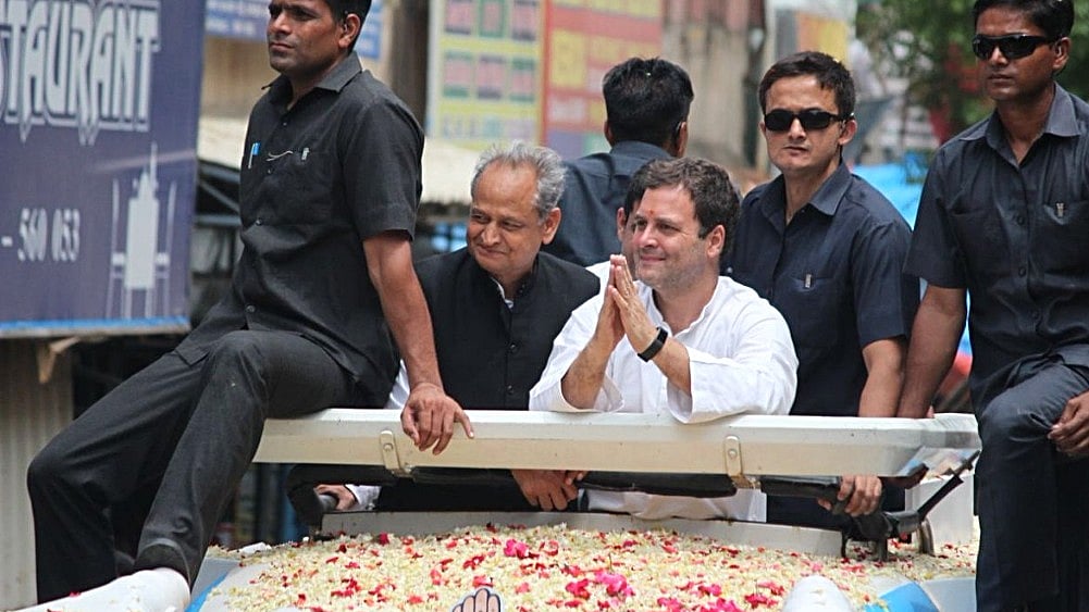 Congress President Rahul Gandhi conducts road show in Bengaluru on May 9