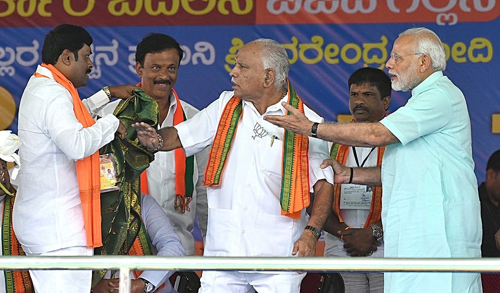  College graduate in 2013, Yeddyurappa becomes  Class 12 pass in 2018  