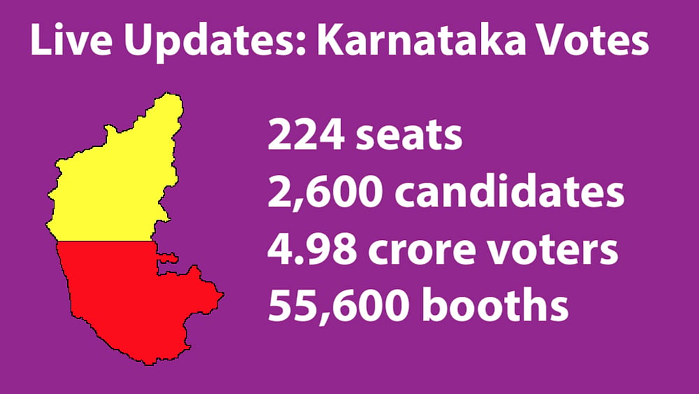 Live Updates: Karnataka votes to elect new state government
