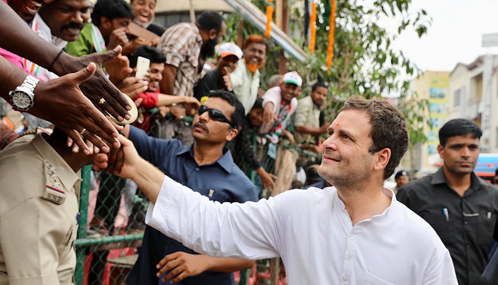 Rahul: “This election is only about Karnataka, not about me or Modi”