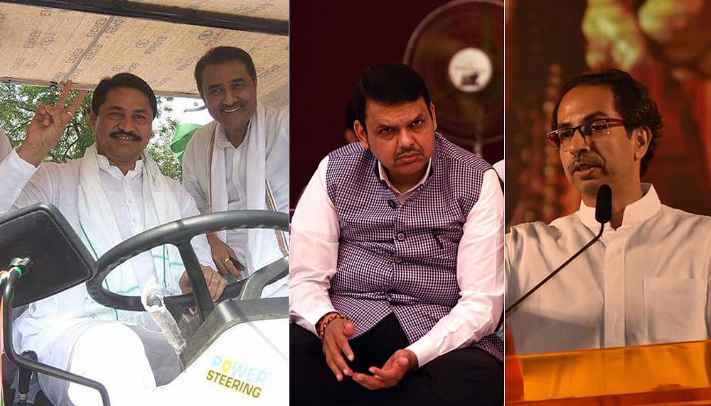 Maharashtra: Congress-NCP combine well as Sena-BJP bad blood spills over