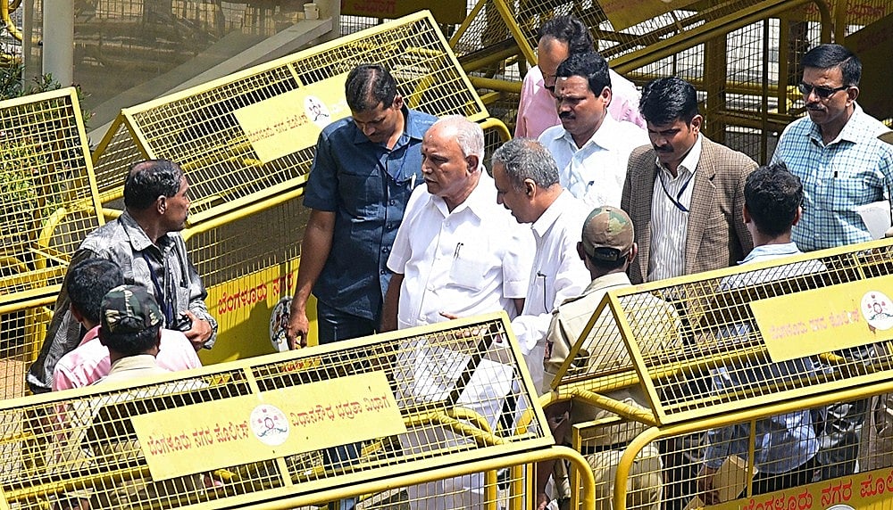 Karnataka: BJP  workers misbehave as bandh call on voting day flops