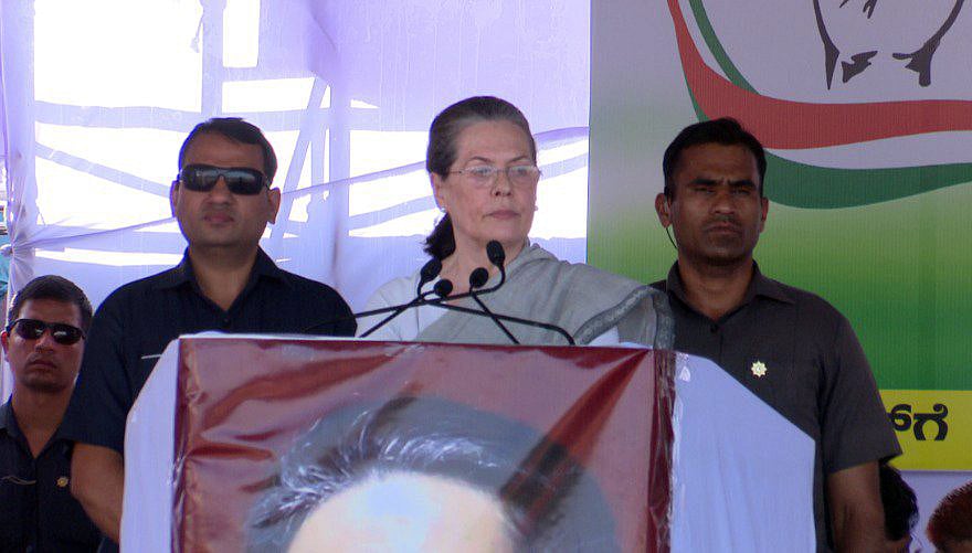 Sonia Gandhi: If words could fill stomachs, PM Modi should speak more