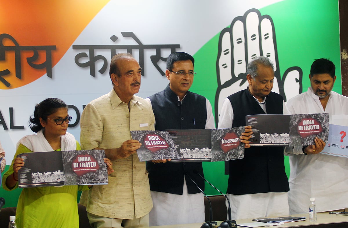 4 years of Modi: Congress calls Modi and Shah “injurious to the nation”  