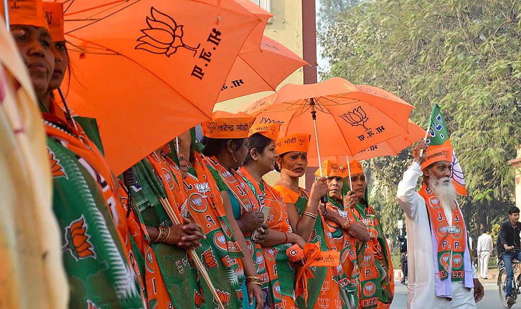 How do you create an environment for Hindutva politics? 
