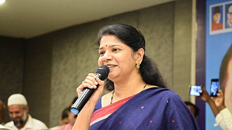 Dravida Munnetra Kazhagam leader Kanimozhi (file photo)