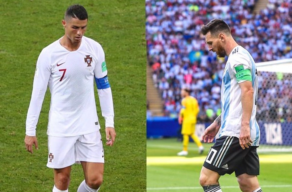 After Messi, Ronaldo out of FIFA World Cup 2018