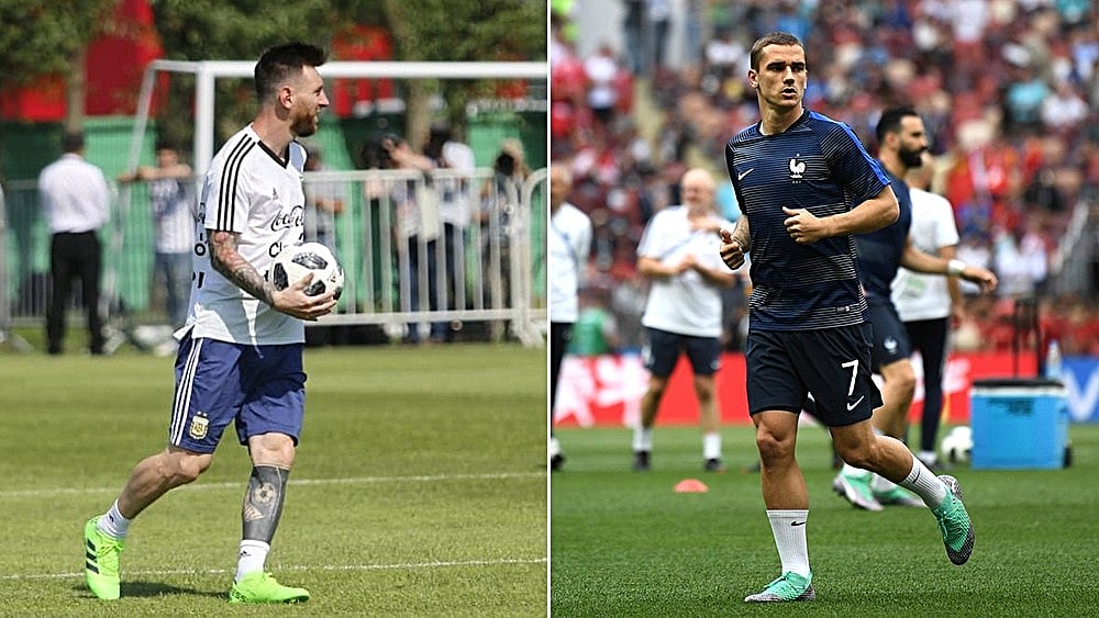 Twitter/@Argentina/@FrenchTeam