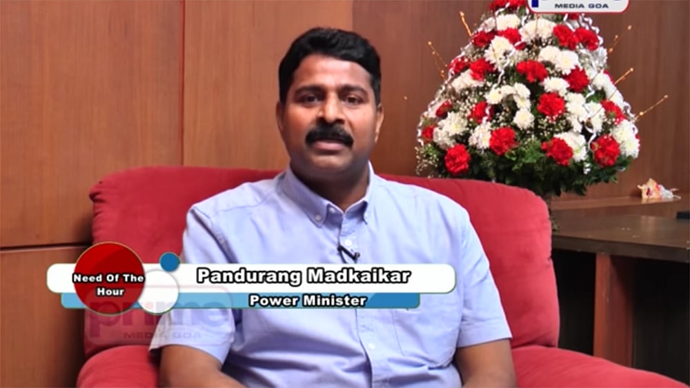 Goa’s Power Minister Pandurang Madkaikar suffers stroke, hospitalised