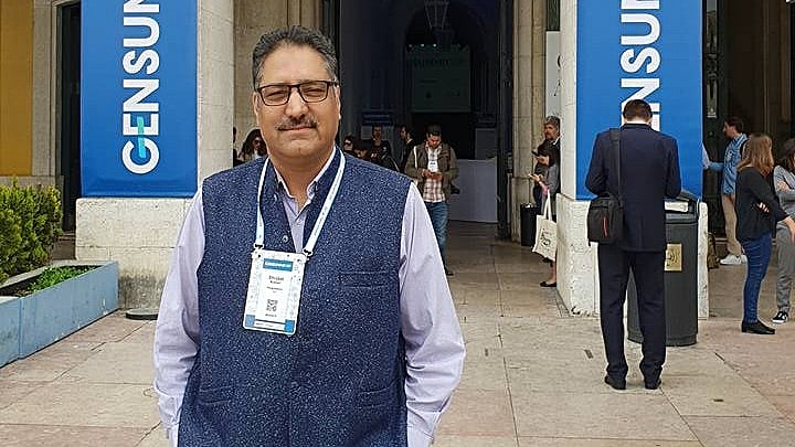 Late editor of Rising Kashmir, Shujaat Bukhari