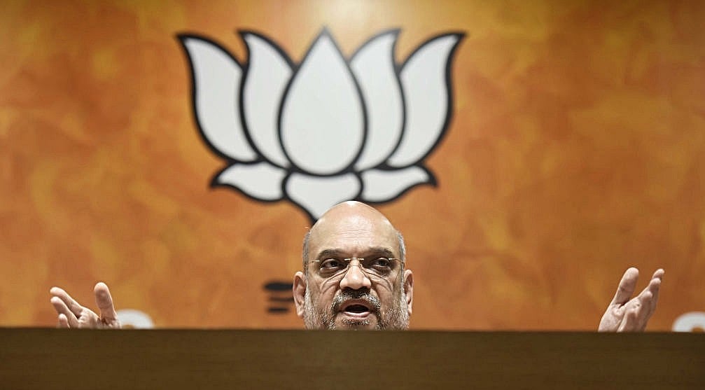 Amit Shah retreats from ‘Congress-mukt Bharat’ slogan