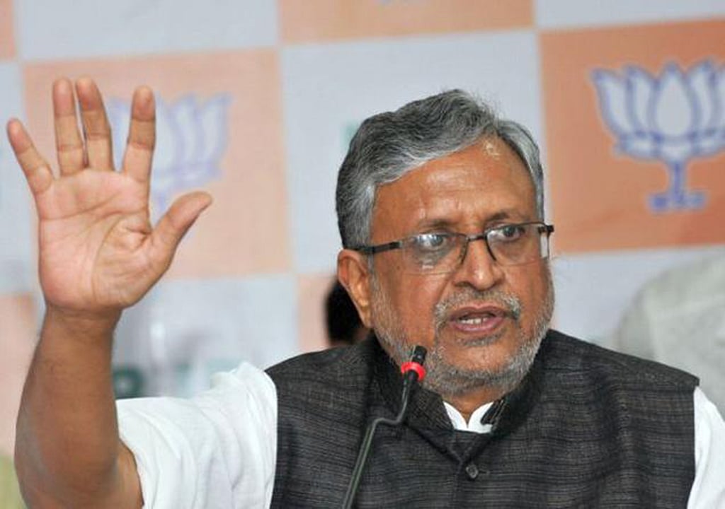 Sushil Modi deletes tweet on Nitish as Bihar Chief Minister