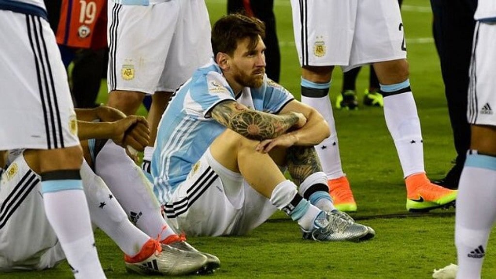 Messi suspended from Argentina for 3 months for comments