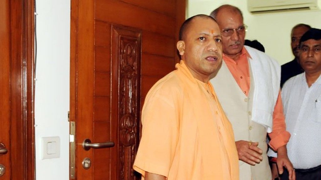 Photo courtesy: Twitter/ @myogiadityanath