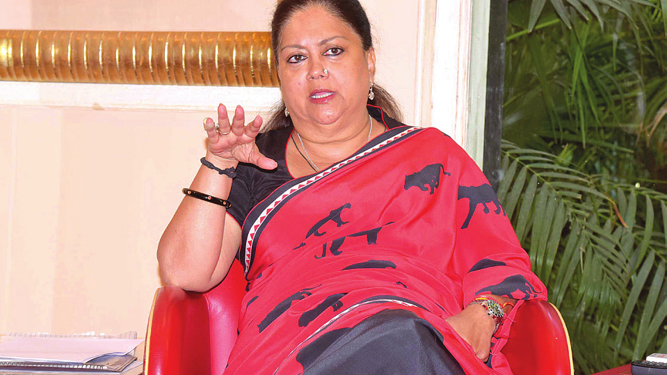 Rajasthan: Raje’s failure to give jobs to hurt BJP