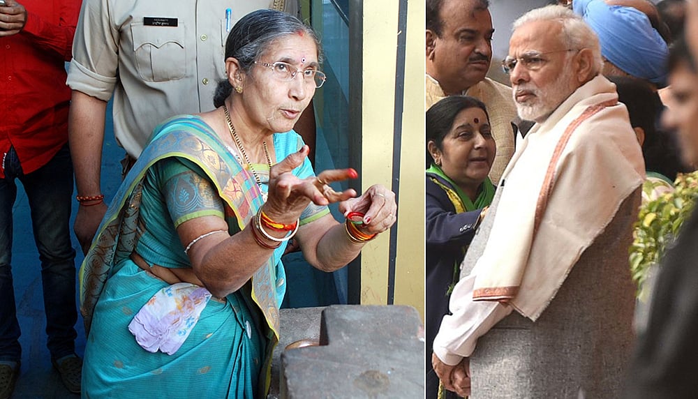 Jashodaben objects to Anandiben saying PM Modi is unmarried, says “He’s my Ram”
