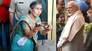 Jashodaben objects to Anandiben saying PM Modi is unmarried, says “He’s my Ram”