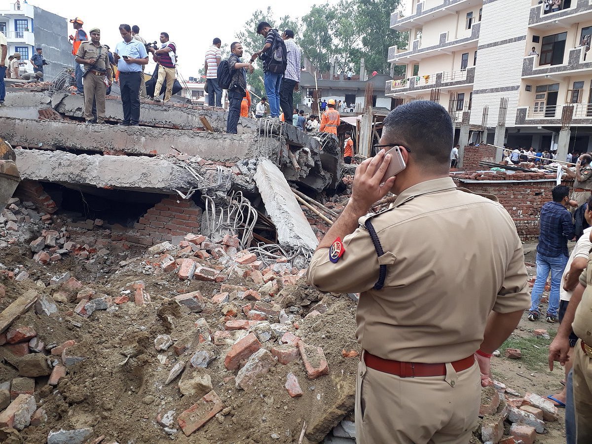 Ghaziabad: 5-storey under-construction building collapses, 1 dead  