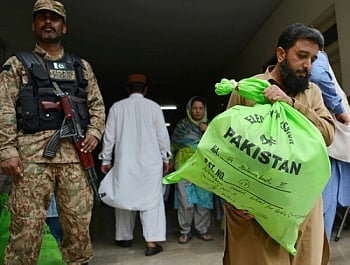 Largest military deployment for Pak polls tomorrow 