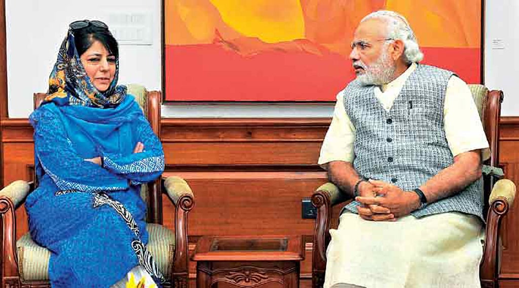 Mehbooba Mufti warns Centre against splitting PDP