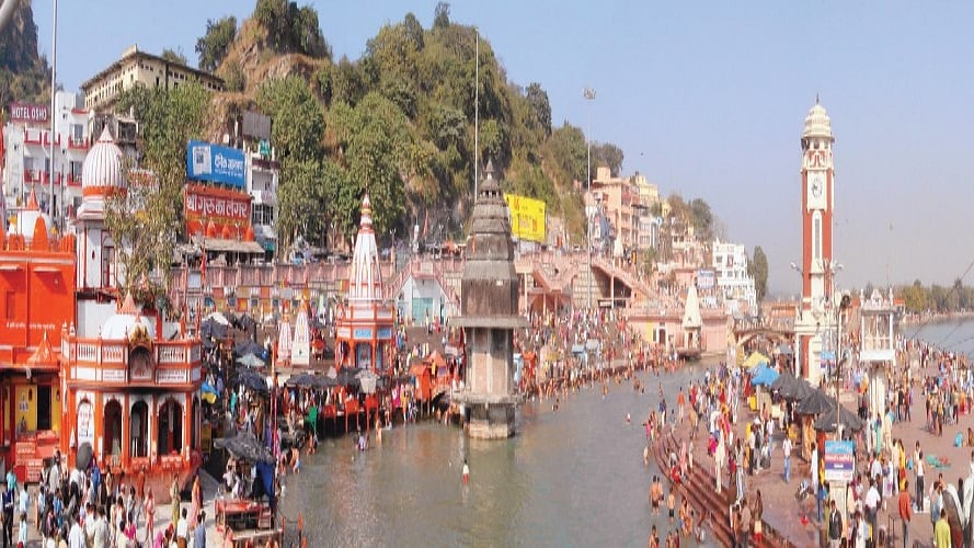 A file photo of Haridwar’s Har-ki-paudi