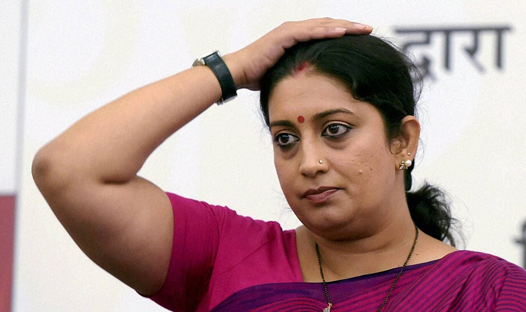 RSS’ women’s wing snubs Smriti Irani, withdraws invite to a key event
