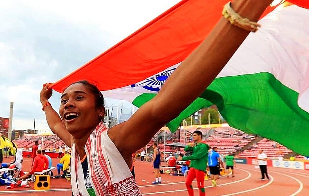 Hima Das sprints to 4th gold in 15 days