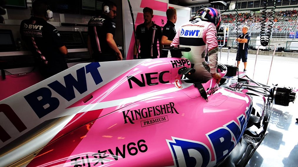 Twitter/@ForceIndiaF1