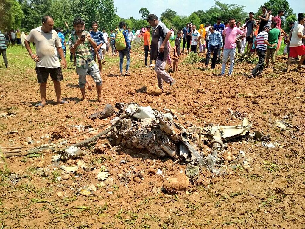  MiG 21 crashes in Kangra district of Himachal 