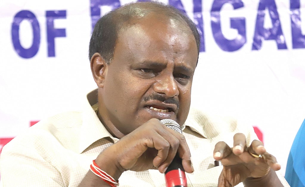 Tears don’t reflect helplessness, never said Cong troubling me: Kumaraswamy