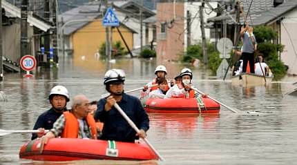 Death toll climbs to 76 as heavy rains hammer southern Japan