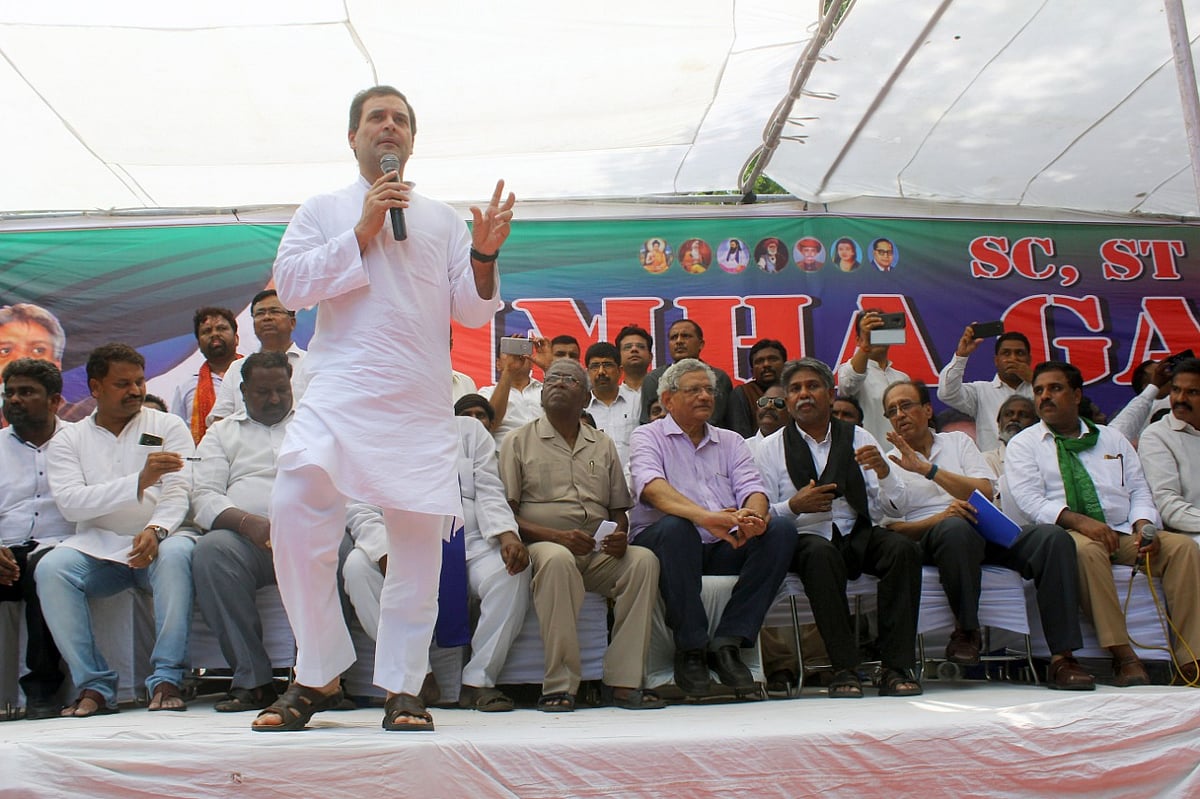 Rahul Gandhi: Modi government is anti-Dalit
