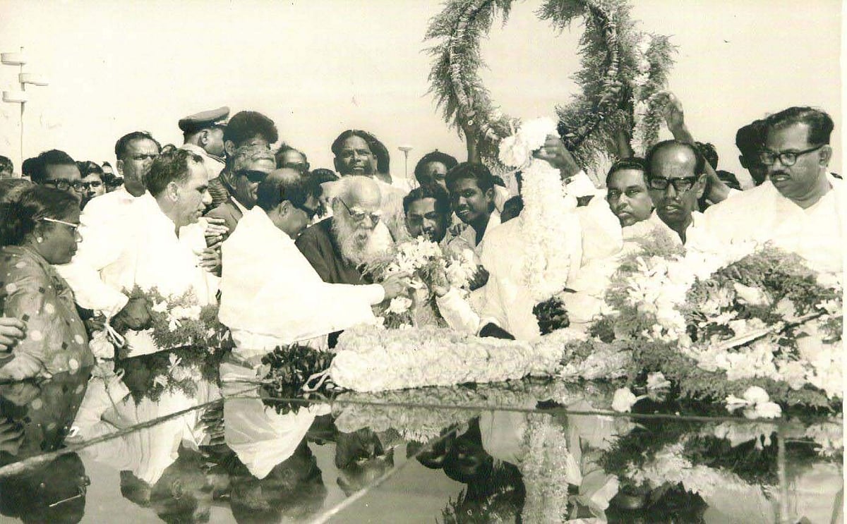 Karunanidhi memorial is a psychological, political boost for DMK