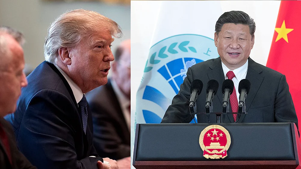 Twitter:@realDonaldTrump/Xinhua/Xie Huanchi/IANS