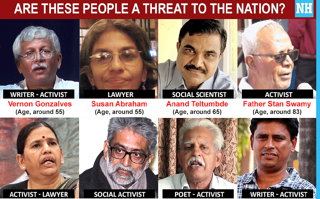 ‘Zulm bas zulm hai…’: Opposition joins hands with civil society to condemn  police raids