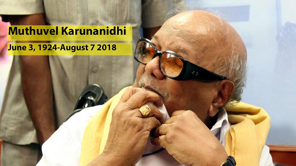 Live: DMK President Kalaignar Muthuvel Karunanidhi dies, aged 94