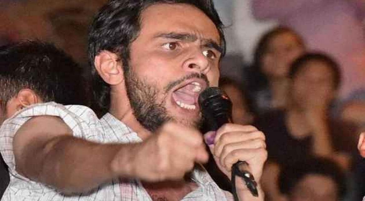 Those booked by police under draconian laws: Umar Khalid