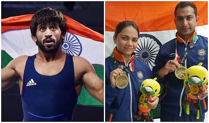 Asiad 2018: Bajrang wins 1st gold, Apurvi-Ravi take bronze on Day 1  