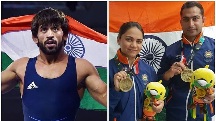 Asiad 2018: Bajrang wins 1st gold, Apurvi-Ravi take bronze on Day 1  