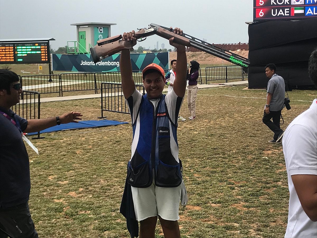 Asiad 2018: Shardul Vihan wins silver in men’s double trap