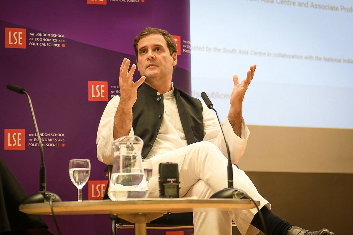 Rahul Gandhi in London: RSS is trying to change the idea of India