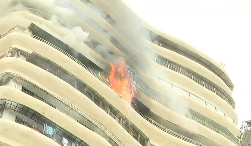 Mumbai: 4 dead as fire breaks out at Crystal Tower in Parel, rescue operation underway