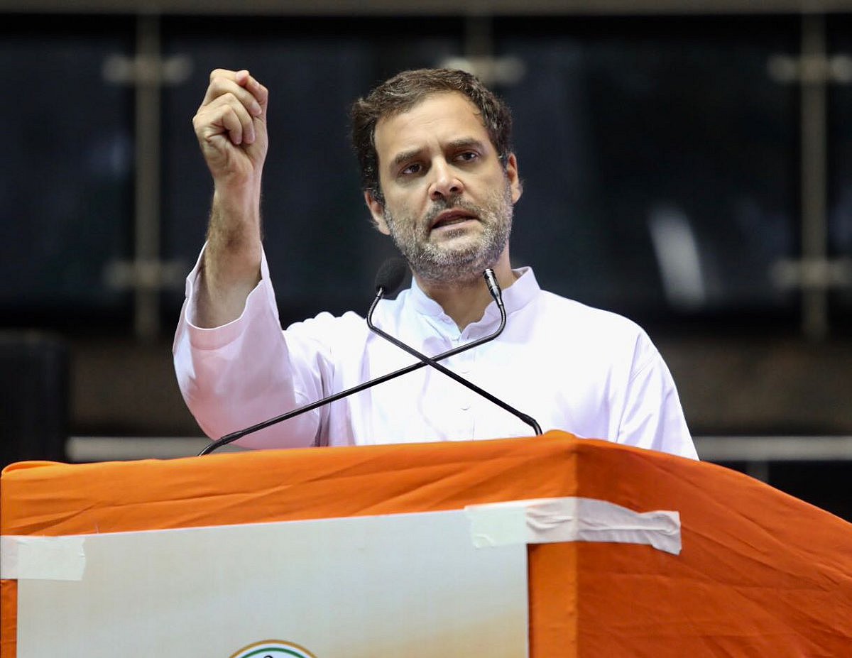 RSS male chauvinist, Congress will pass women’s reservation bill if voted back to power: Rahul  