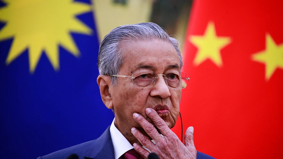 File Photo: Malaysian Prime Minister Mahathir Mohamad 