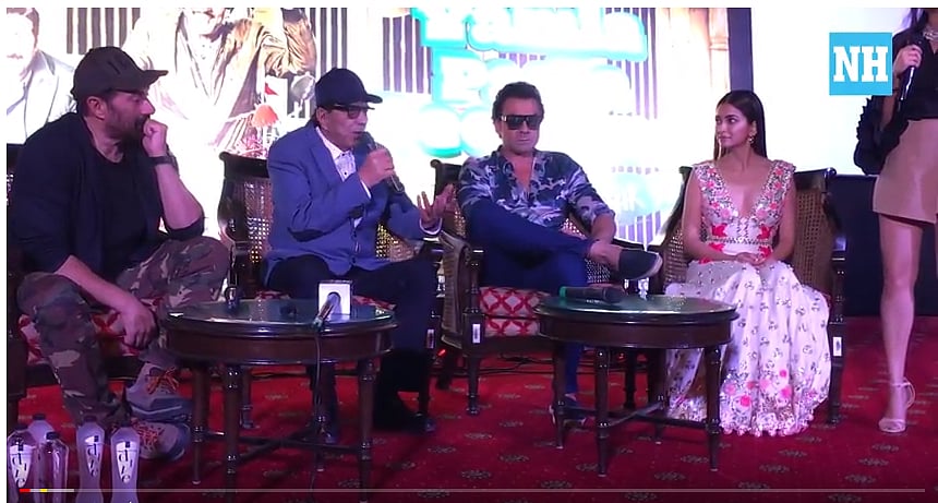 Watch: Rafta Rafta (Medley) song launch, ‘Yamla Pagla Deewana Phir Se’ star cast in Delhi  