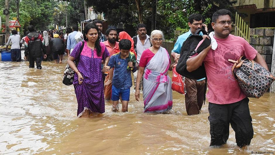 Kerala floods:  76 deaths, 58 people missing, 32 injured