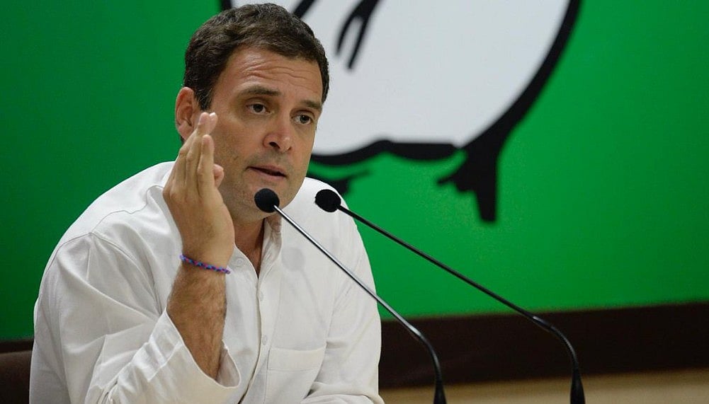 Rahul on Rafale deal: Ex-French Prez is saying PM Modi is a thief