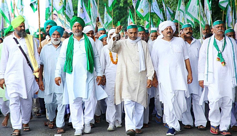 Angry Uttar Pradesh farmers march to Delhi; to reach on Gandhi Jayanti