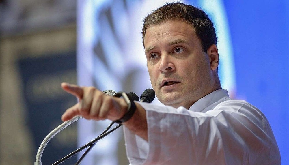 Rahul: Modi, Ambani carried out joint surgical strike on defence forces