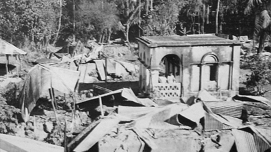 Noakhali after the riots in 1946 